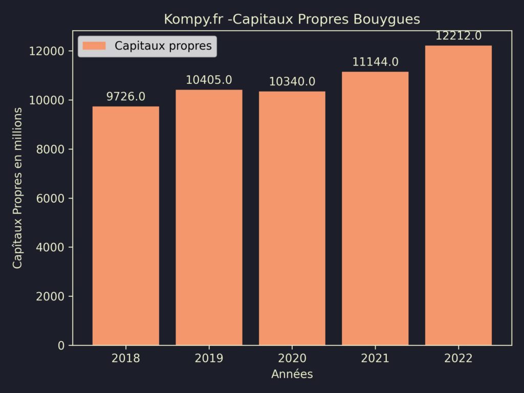 Bouygues Capitaux Propres 2022