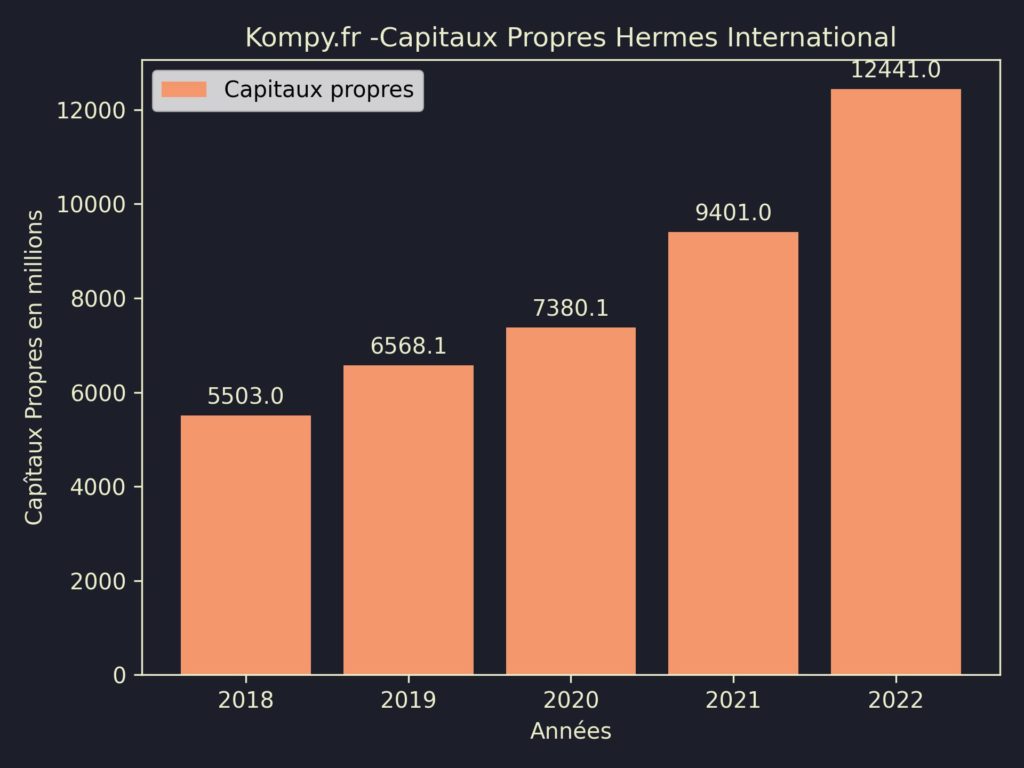 Hermes International Capitaux Propres 2022