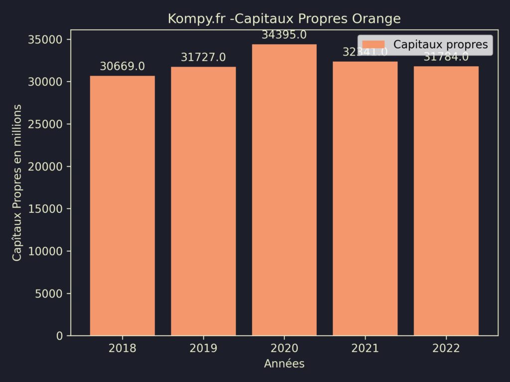 Orange Capitaux Propres 2022