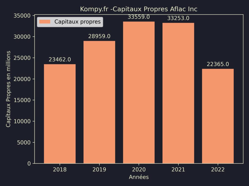 Aflac Inc Capitaux Propres 2022