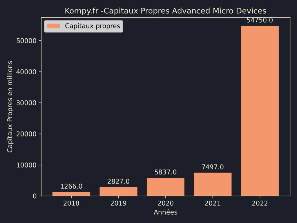 Advanced Micro Devices Capitaux Propres 2022