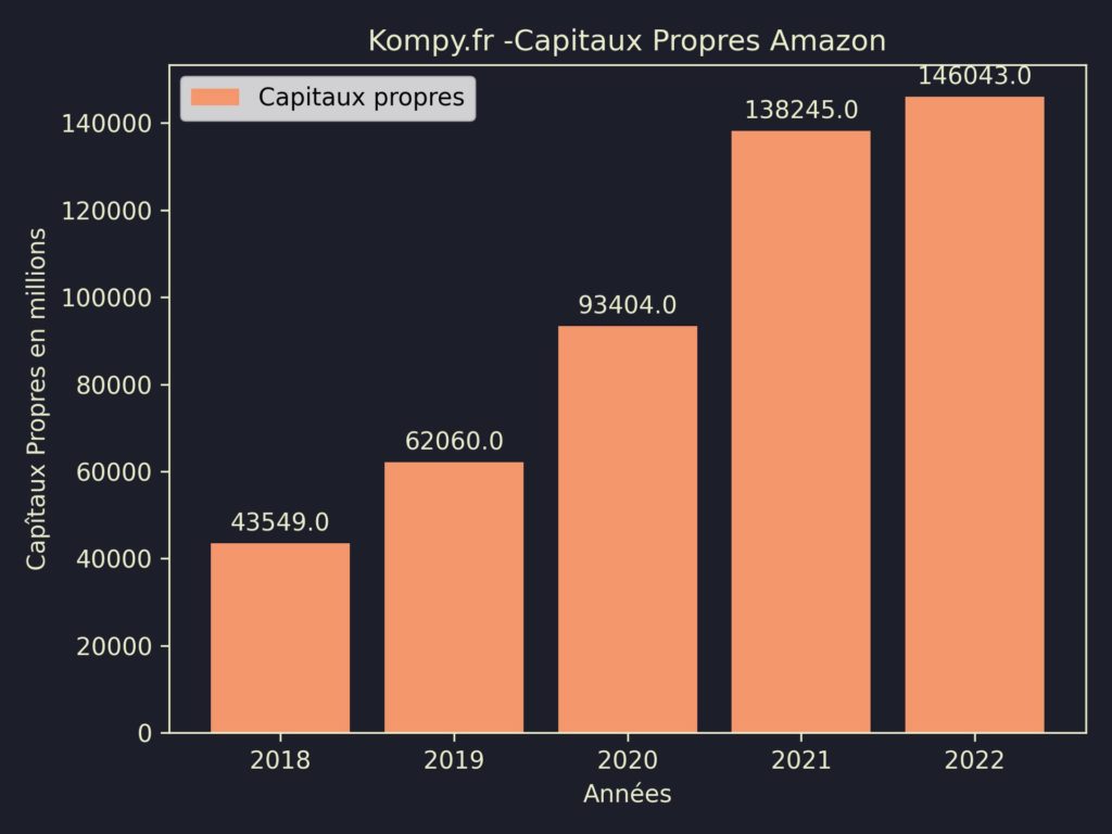 Amazon Capitaux Propres 2022